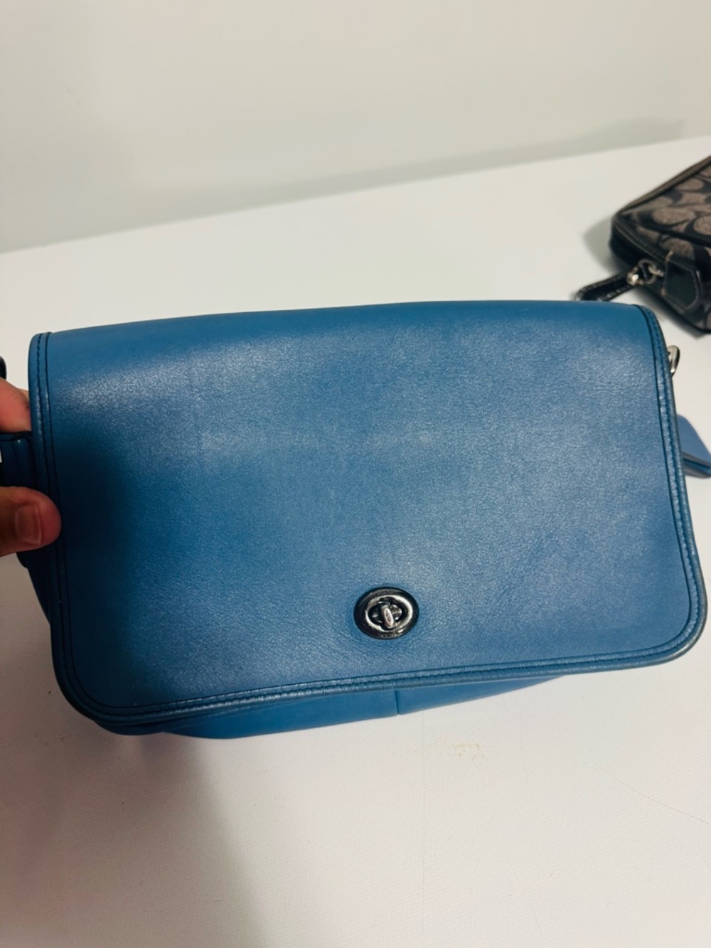 Coach turnlock crossbody